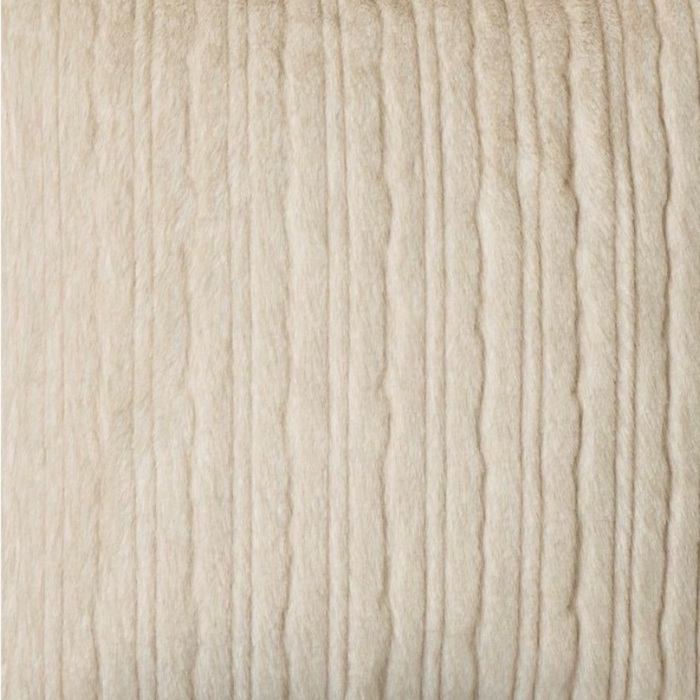 West Elm Faux Fu Textured Channel Throw